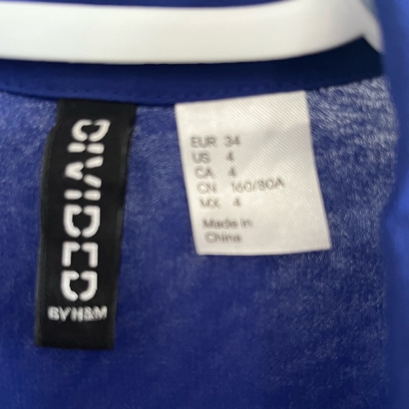 Blue sheet blouse - Picture 2 of 2